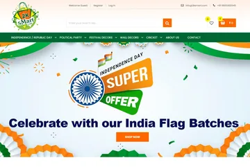 2K Smart online shopping and e-commerce website project