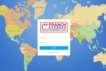Franch Express courier ERP web application project