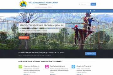 NALS responsive business website project by CIS Technologies
