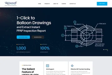 Raisunsoft responsive company website project